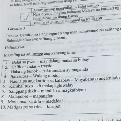 Gamitin sa pangungusap ang matiwasay.